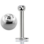 Jewelled Labret Crystal 6