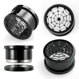 Flash Black Spider Web 8mm