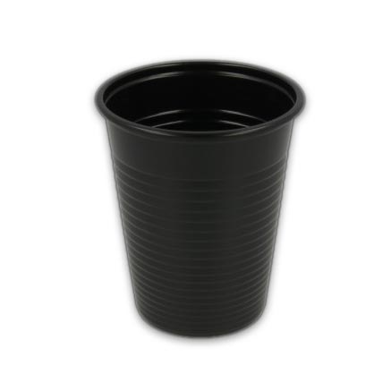 Pahare negre 200ml - 10buc