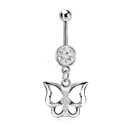 Fluture pandantiv Crystal