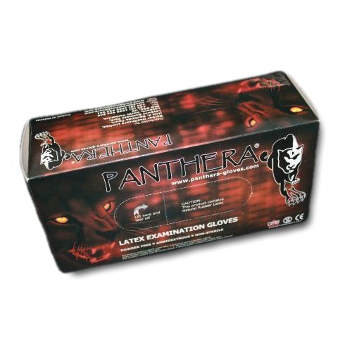 Manusi Panthera negre XS - 100buc