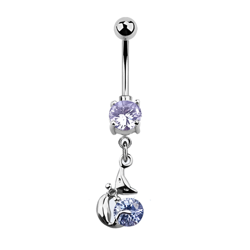 Cat Pandantiv Light Blue/Lavender