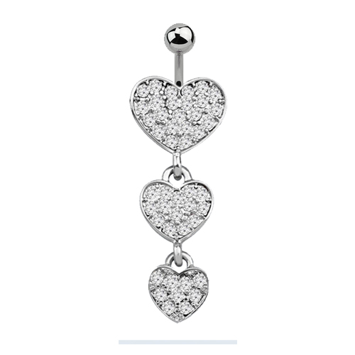 Triple Heart Crystal
