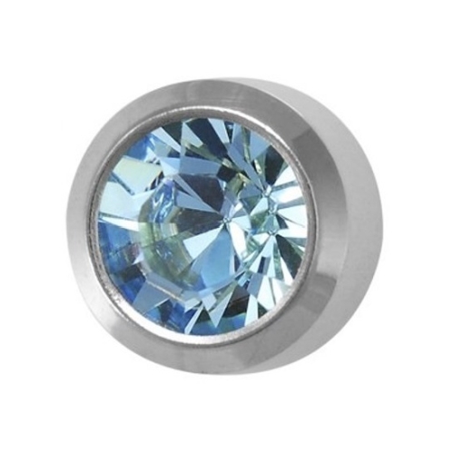Cercei Studex Aquamarine - March - BIG