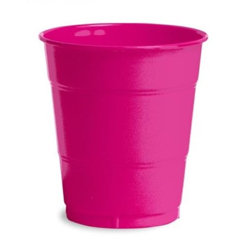 Pahare magenta 200ml - 10buc