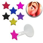 Bioflex Tragus Black - 8mm