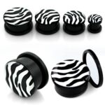 Flash acrilic - zebra - 10mm