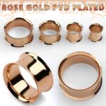 Flash Rose Gold Simple 4mm