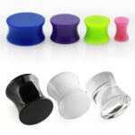 Flash acrilic plug - clear - 10mm - tip 2