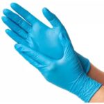 Manusi nitril - Blue - L