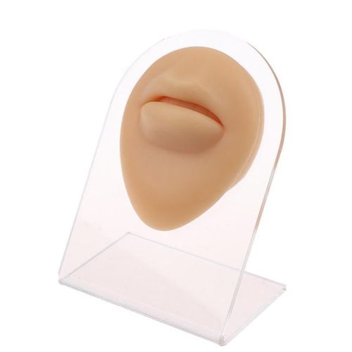 model silicon buze piercing